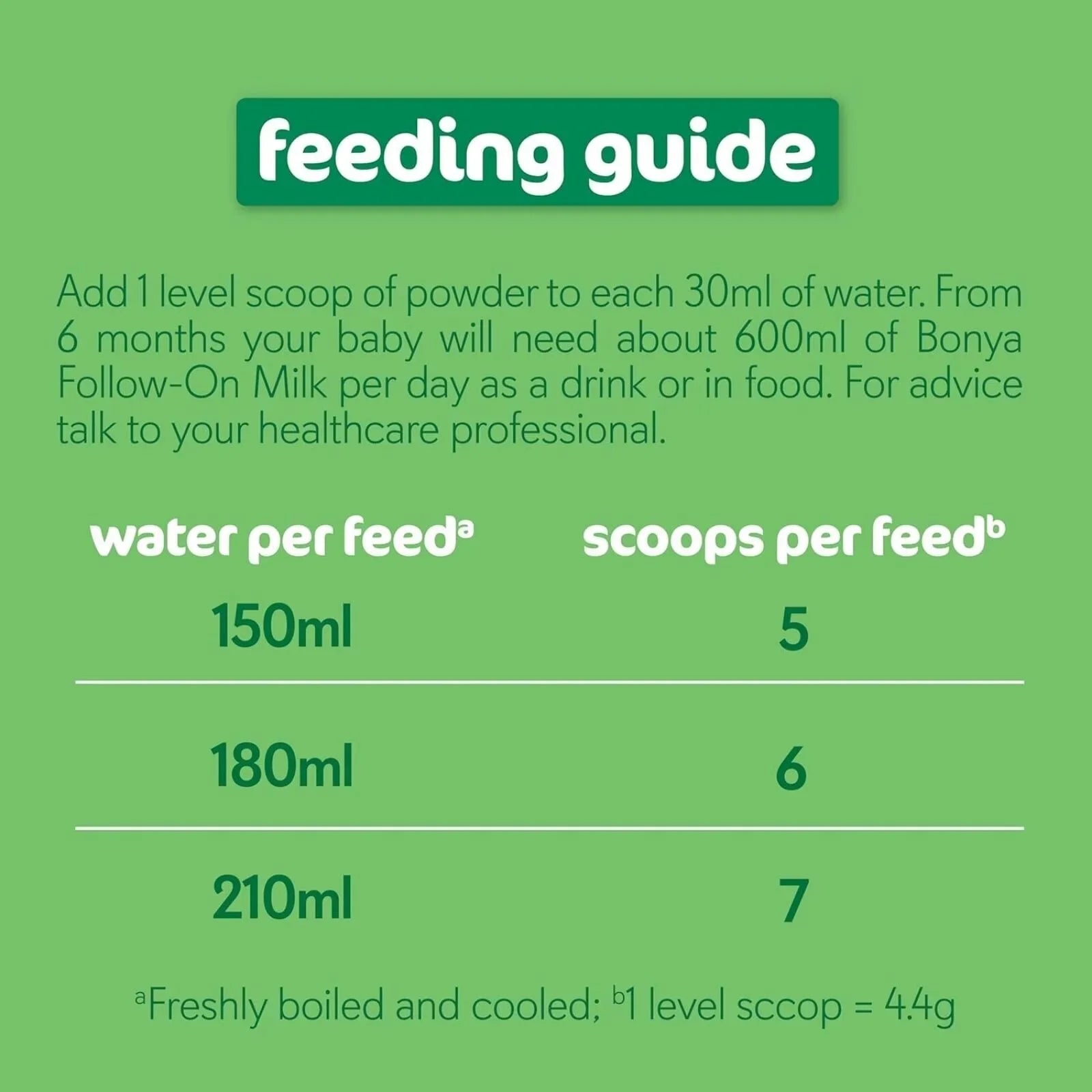 Bonya by Kendamil Follow On Milk Formula 6-12 months 800g (2x400g)