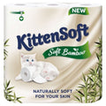 5 x Kittensoft Soft Bamboo 9 Toilet Rolls