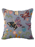 Suzani Hand Embroidered Cushion Cover - 45 x 45 cm - Handmade