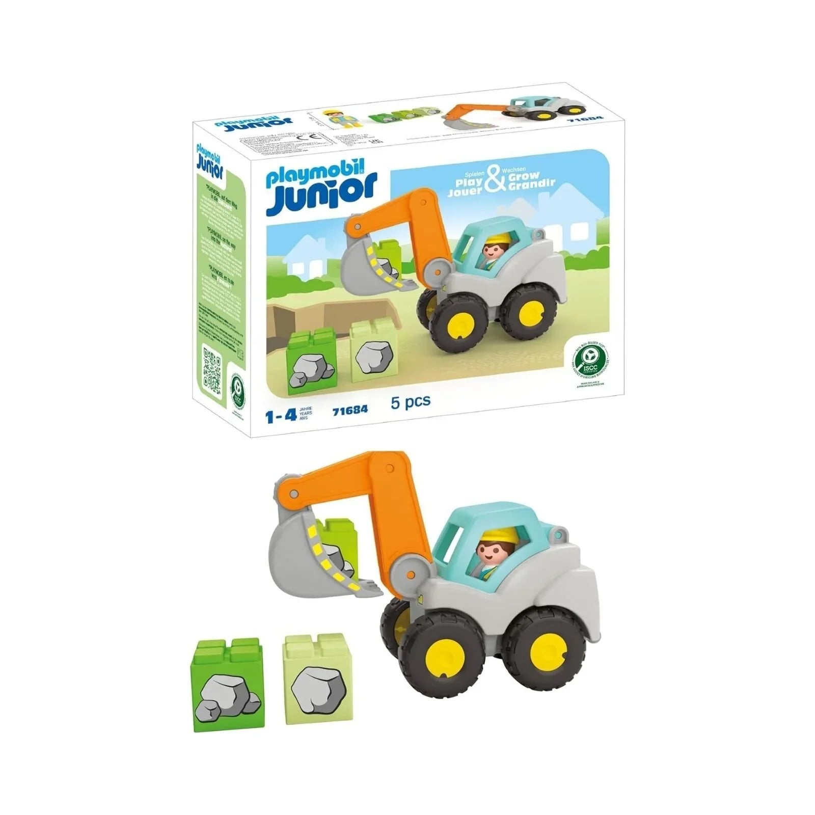 Playmobil Junior 71684 Shovel Excavator