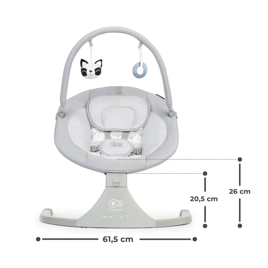 Kinderkraft Luli Swing & Bouncer - Grey