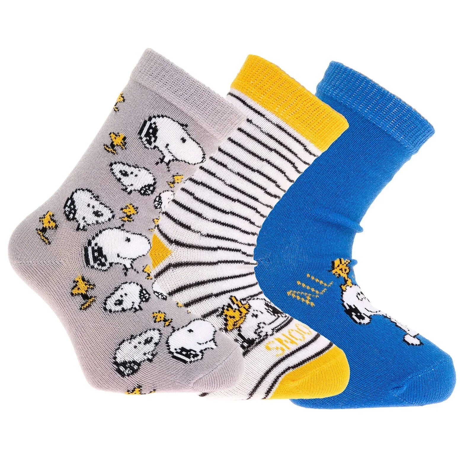 HelloBaby Baby Boy Socks 3 Pcs - Indigo - Bobobiy