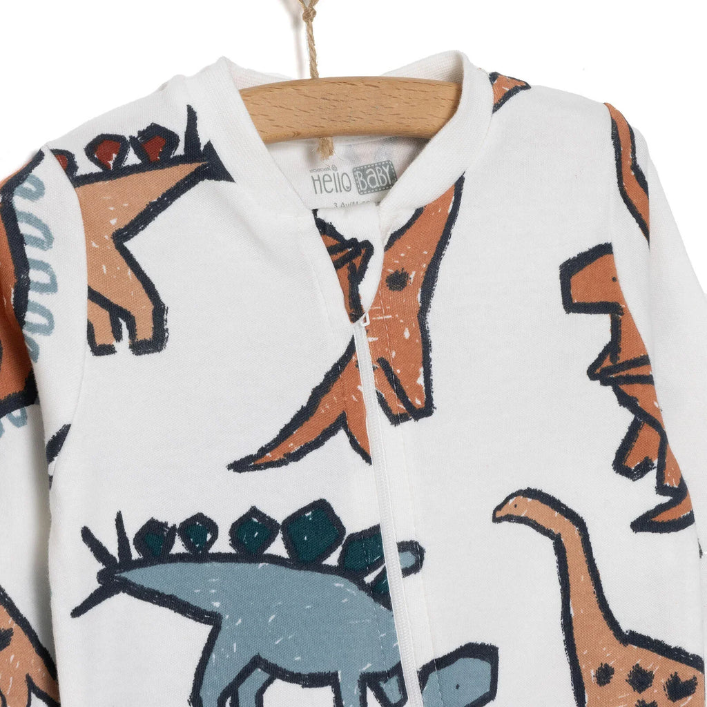 HelloBaby Newborn Unisex Jumpsuit - Ecru