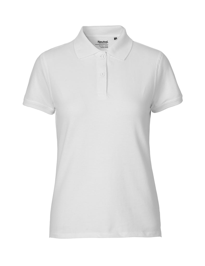 Fairtrade Organic Polo Shirt: Womens