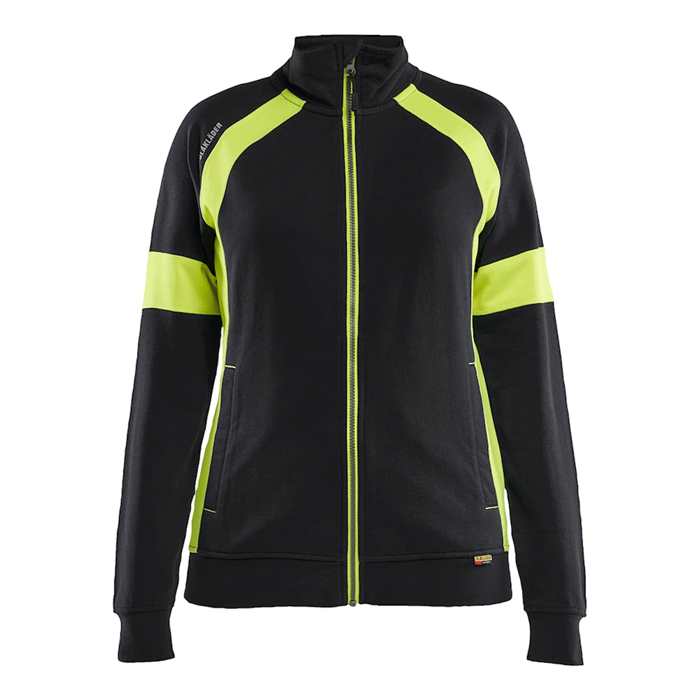 Blaklader 3568 Women's Full Zip Hi-Vis Sweatshirt