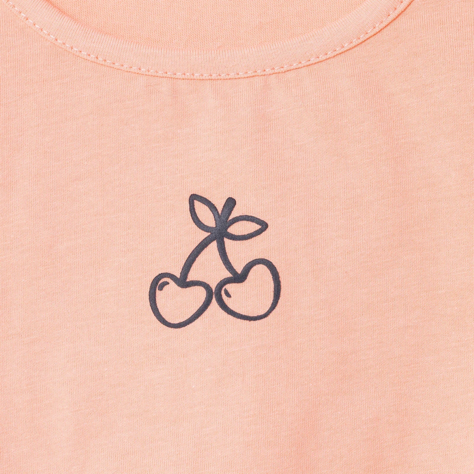 HelloBaby Winter Cherry Blouse-Leggings - Salmon