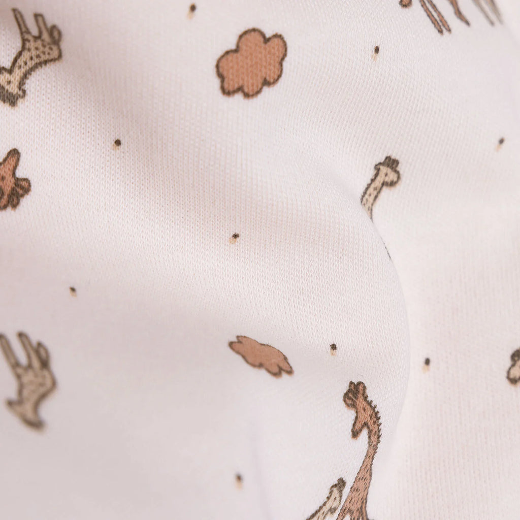 HelloBaby Unisex Wrapover Top-Footed Bottom - Beige