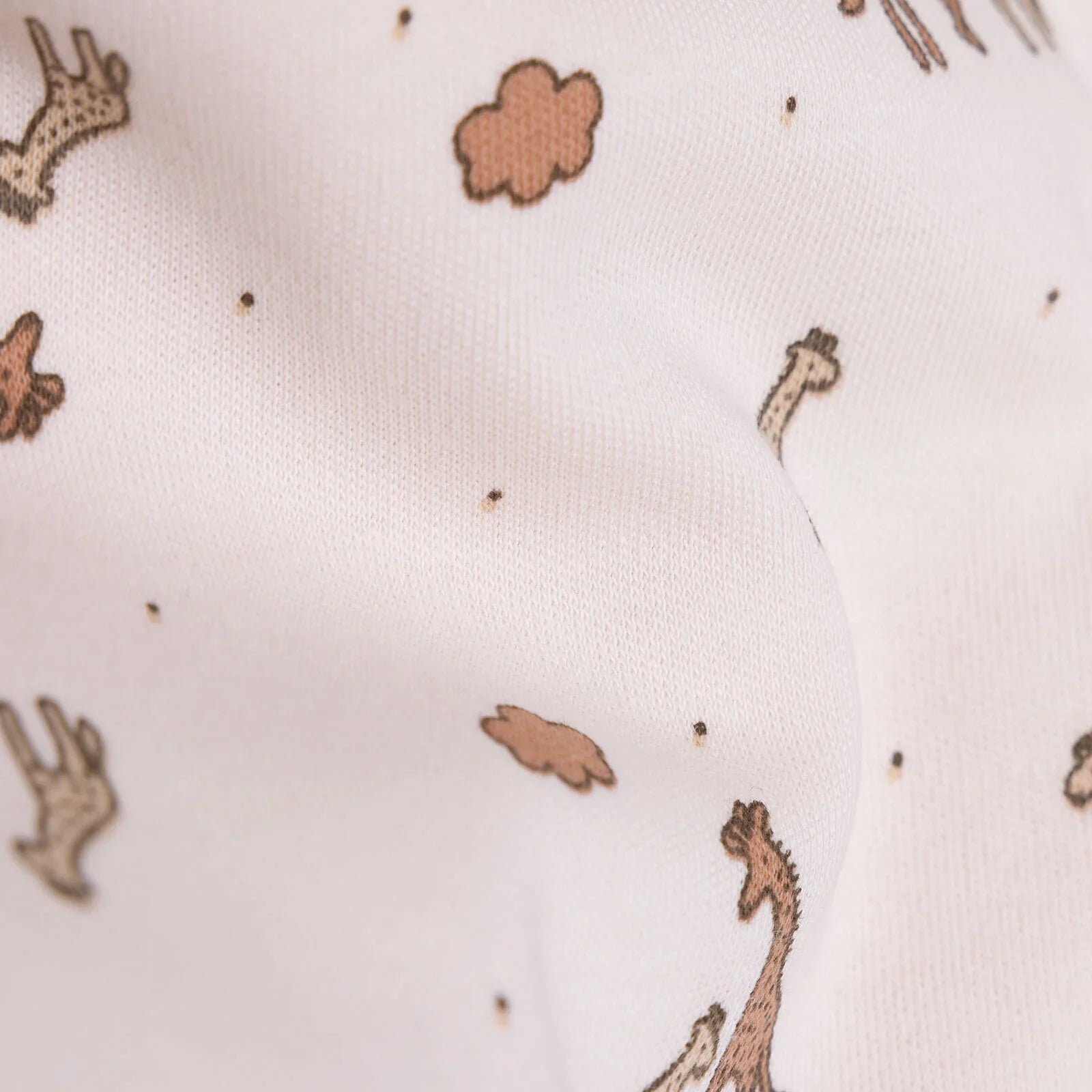 HelloBaby Unisex Wrapover Top-Footed Bottom - Beige