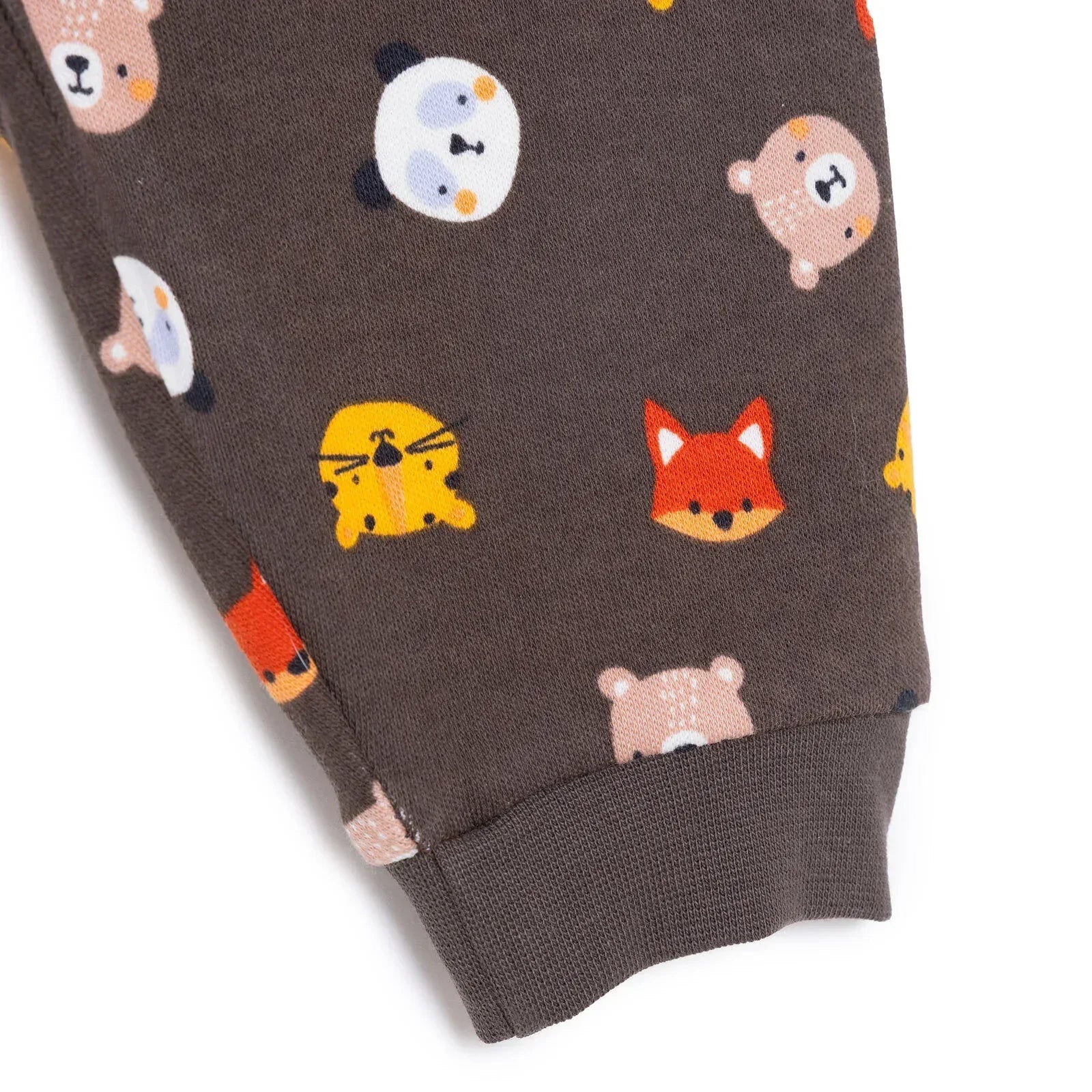 HelloBaby Long Sleeve Pyjamas - Khaki - Bobobiy