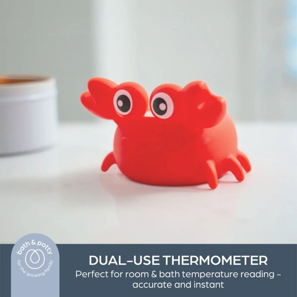 Dreambaby 2-in-1 Room & Bath Crab Thermometer