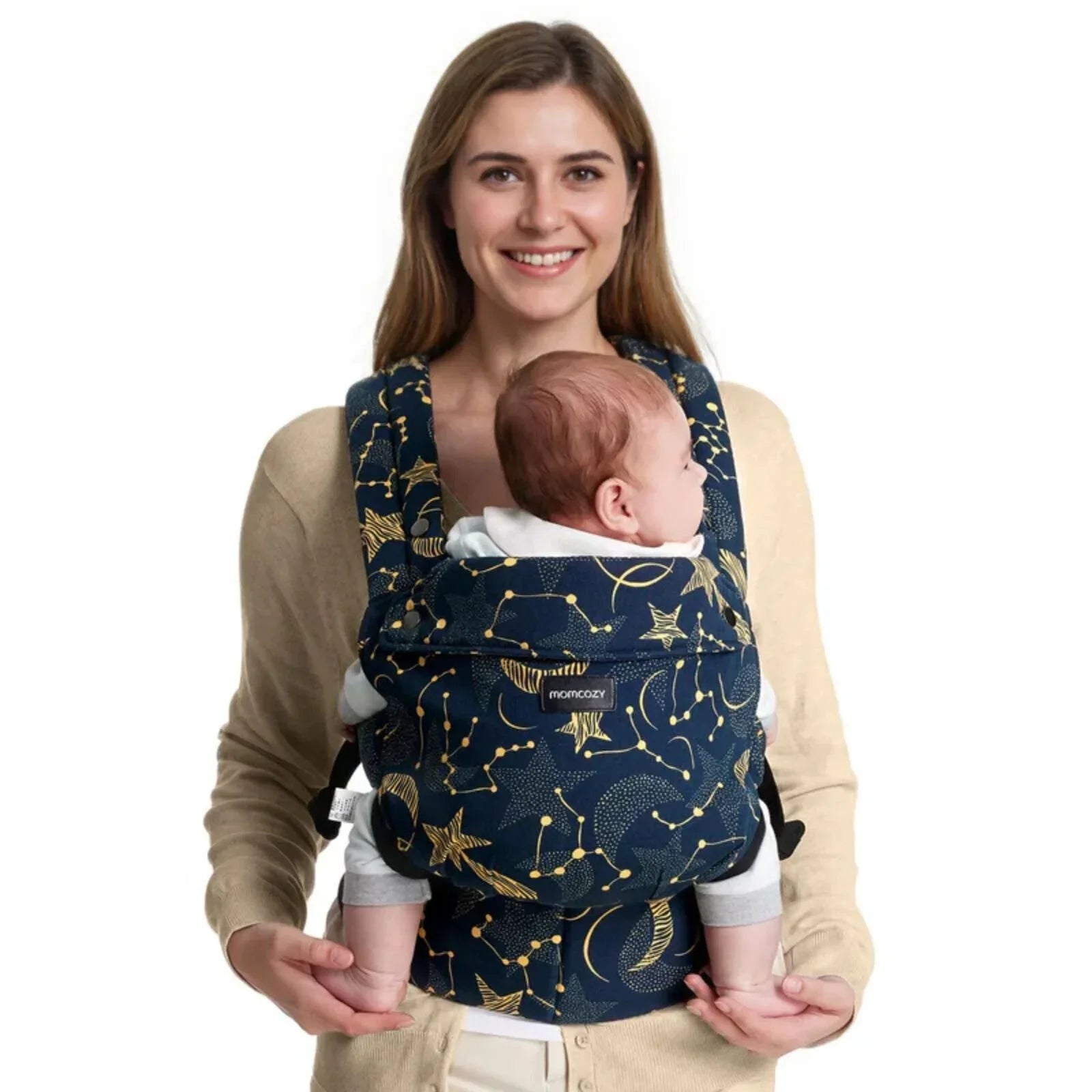Momcozy Baby Carrier Newborn to Toddler Cotton - Starry Night