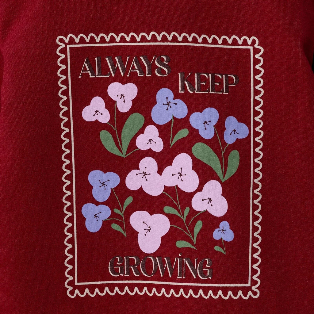 HelloBaby Sweatshirt - Maroon