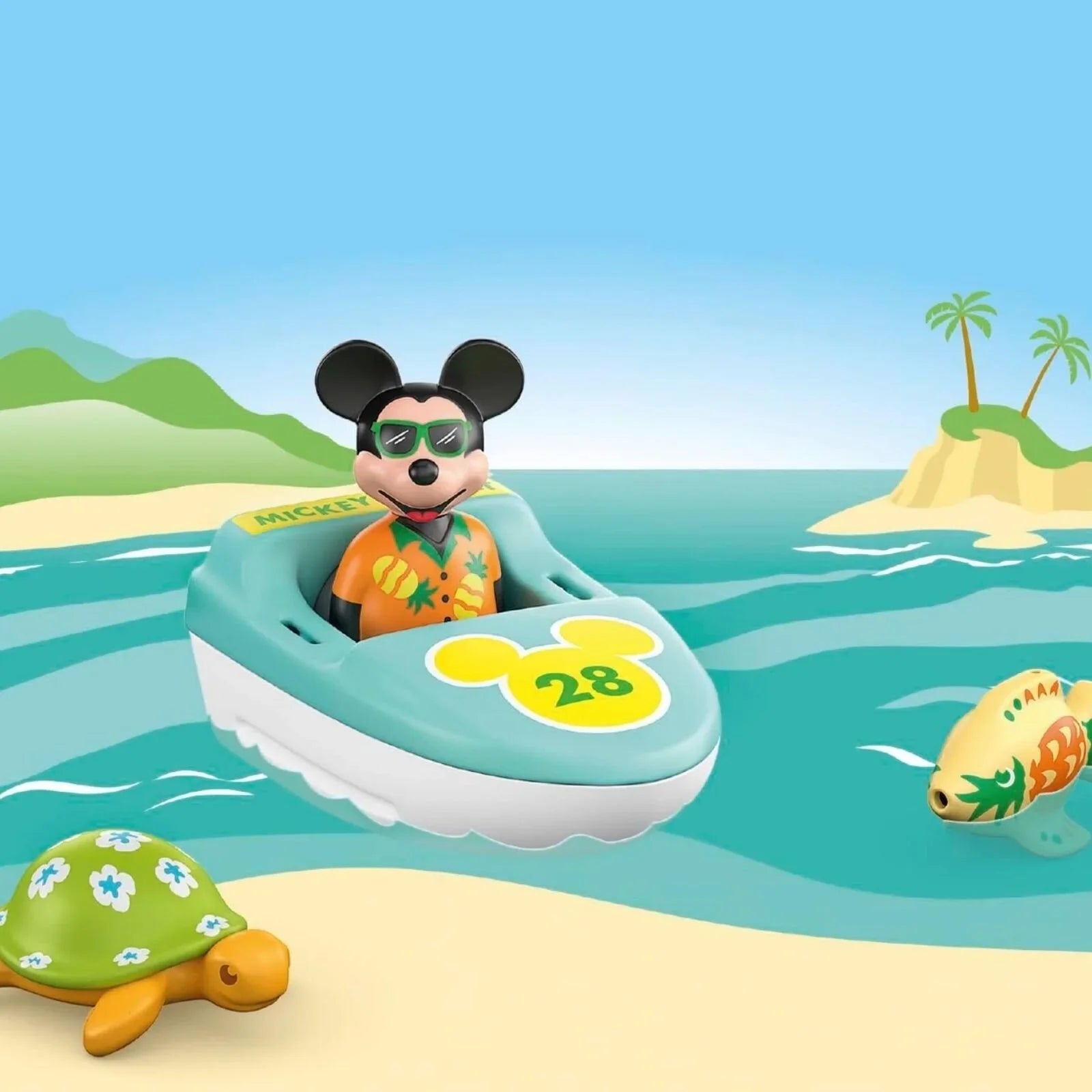 Playmobil Junior & Disney 71707 Mickey Mouse's Boat Tour