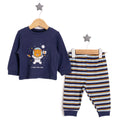 HelloBaby Boy Long Sleeve Pyjamas Set - Navy Blue