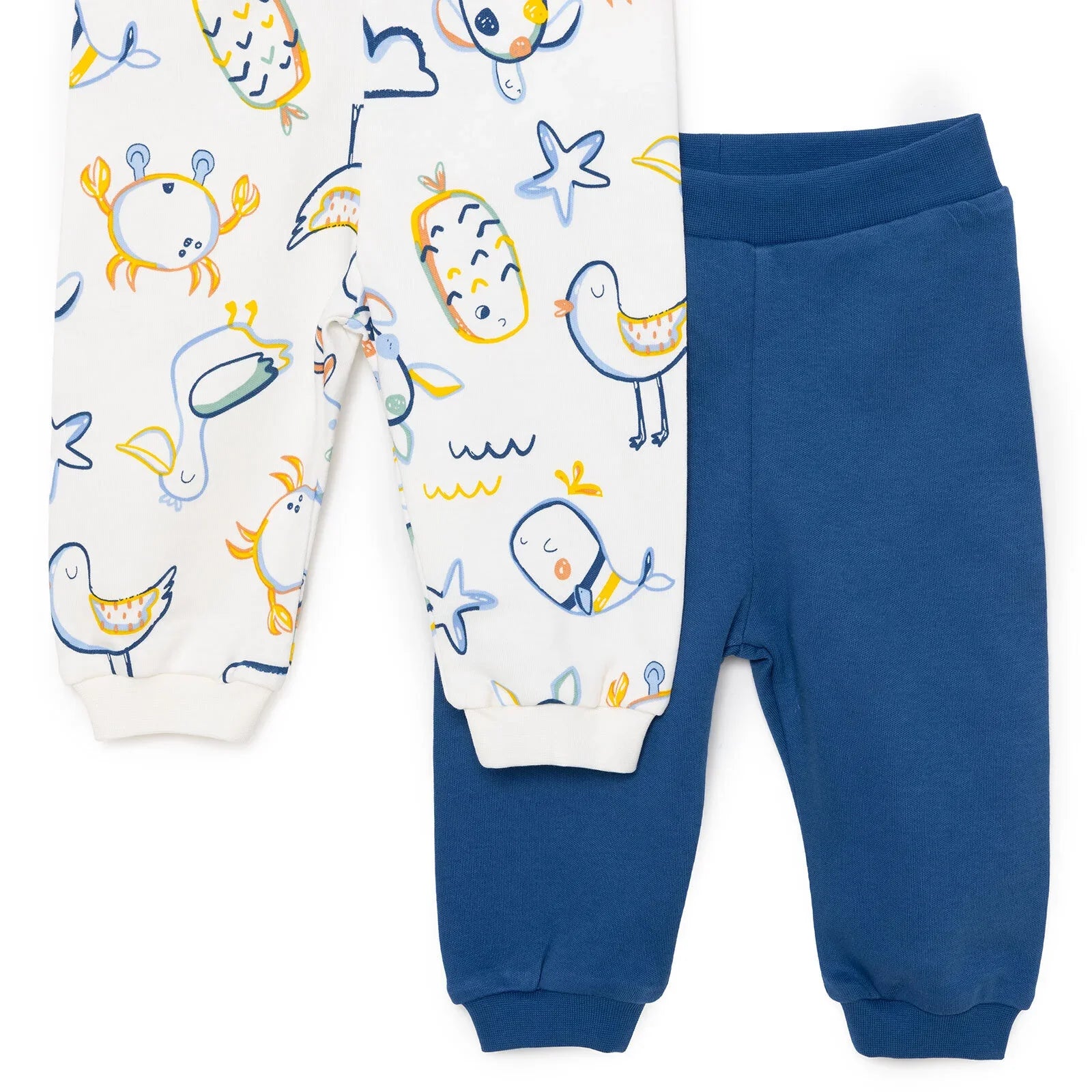 HelloBaby Basic Boy Joggers 2 pcs - Navy Blue