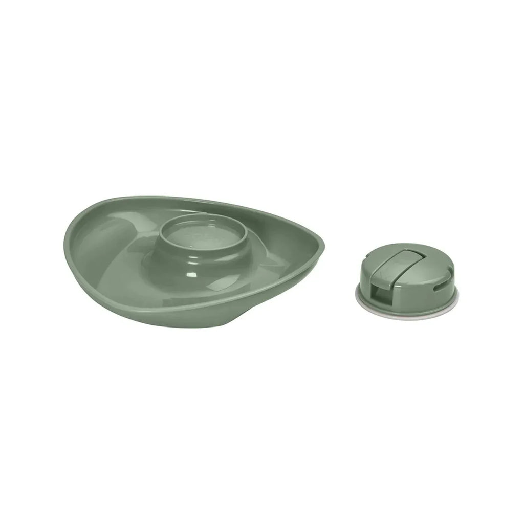 Vital Baby Nourish Power Suction Plate - Natural Moss - Bobobiy