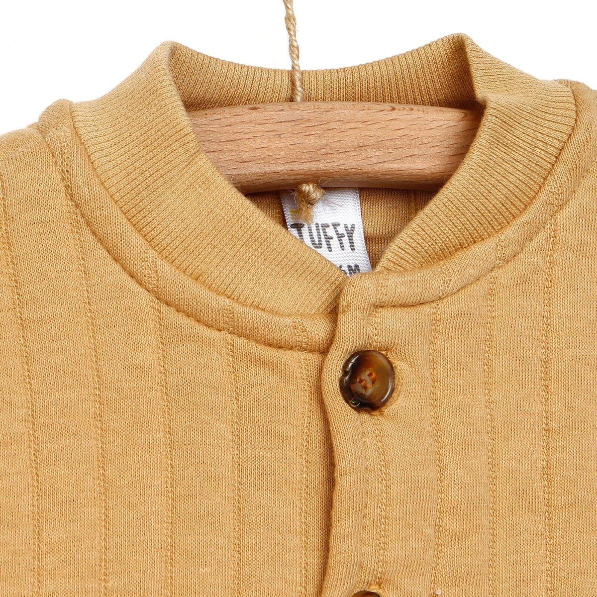 Tuffy Quilted Vest - Mustard - Bobobiy