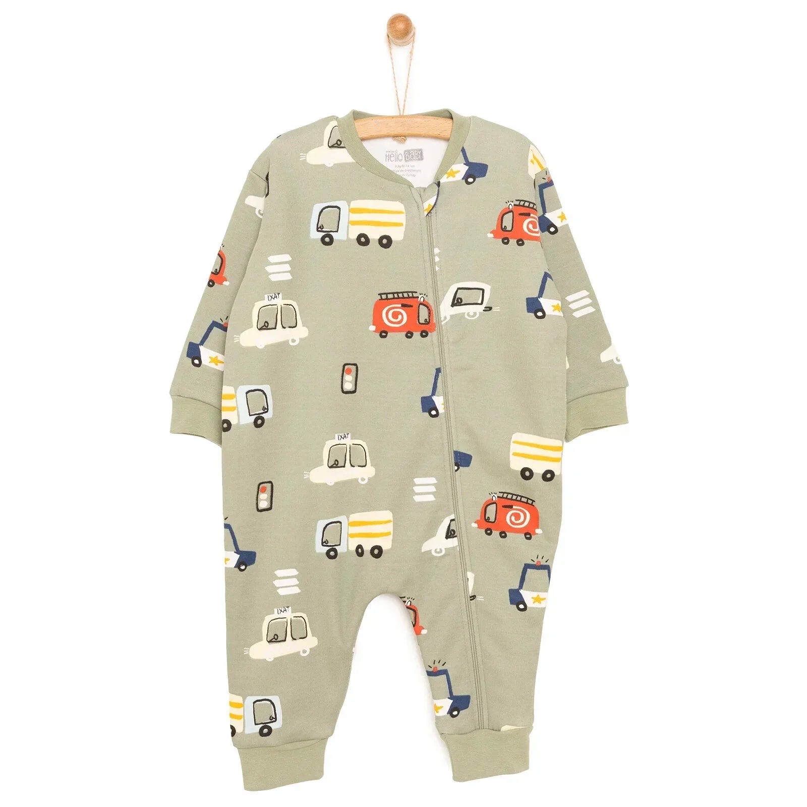 Hellobaby Sleeping Bag 1 Tog - Khaki - Bobobiy