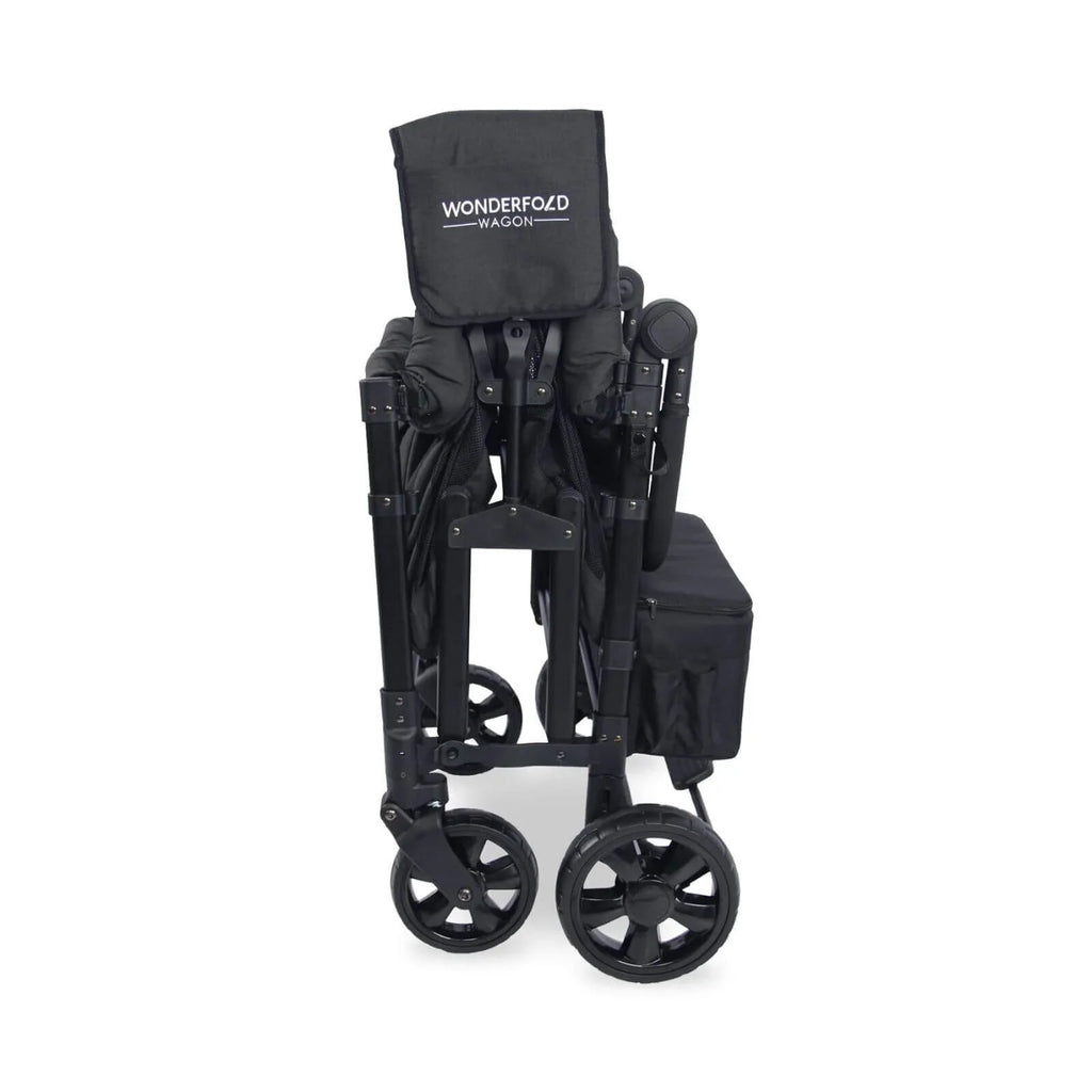 Wonderfold Wagon W4 Elite Quad Stroller Wagon - Volcanic Black
