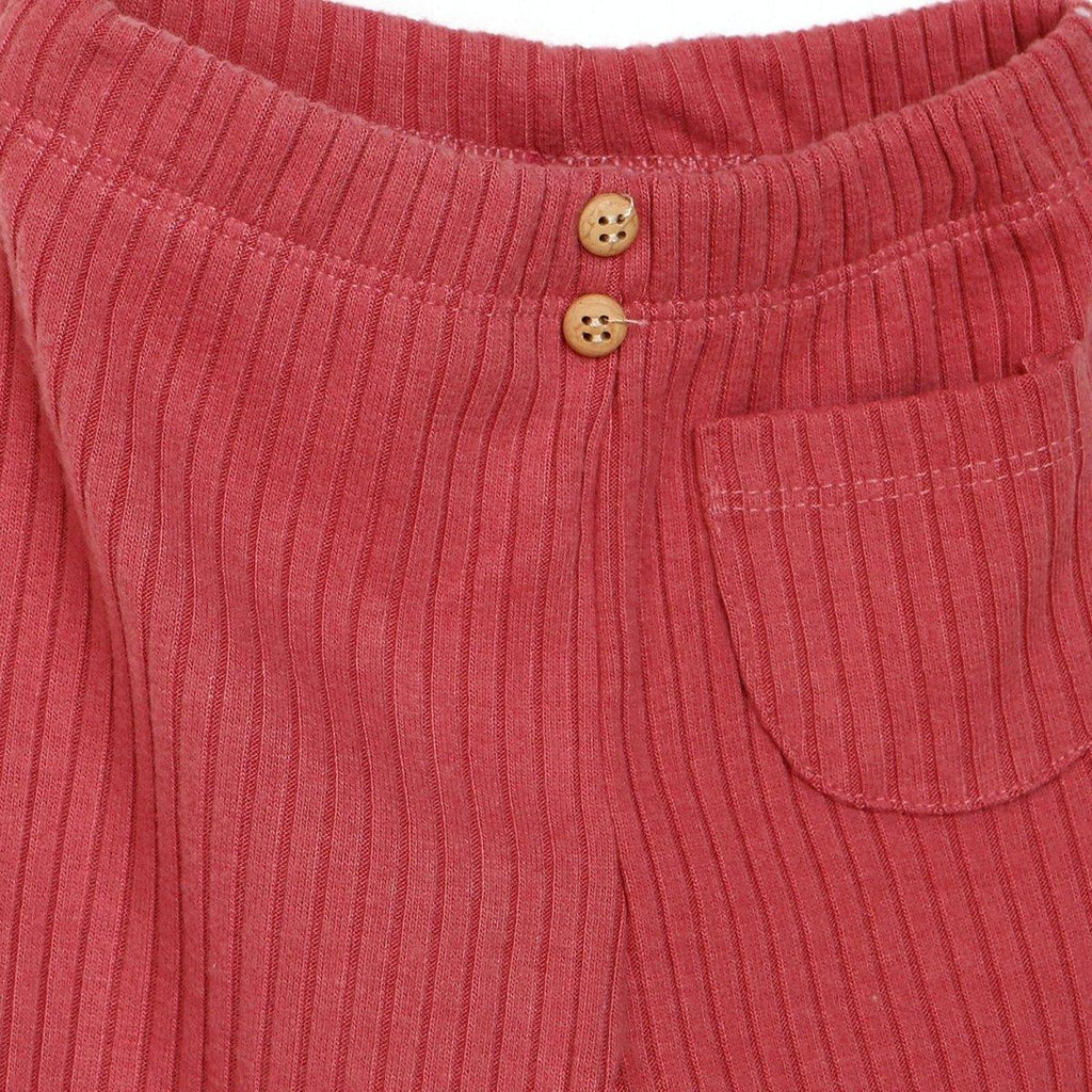 Tuffy Sweatshirt-Leggings - Salmon - Bobobiy