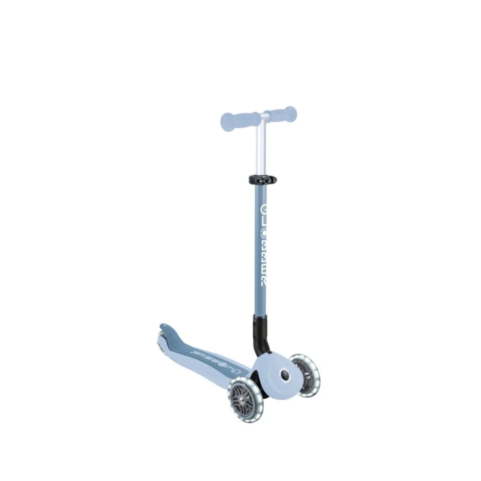 Globber Go Up Active Lights Eco Scooter - Blueberry