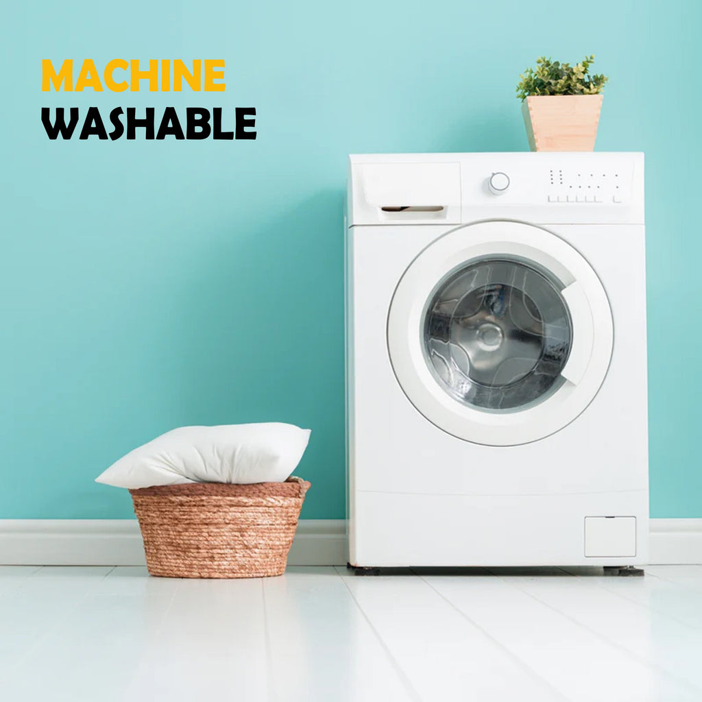 2 Pack Luxury Egyptian Cotton Blend Pillows Hotel Quality Soft Medium Support for Restful Sleep