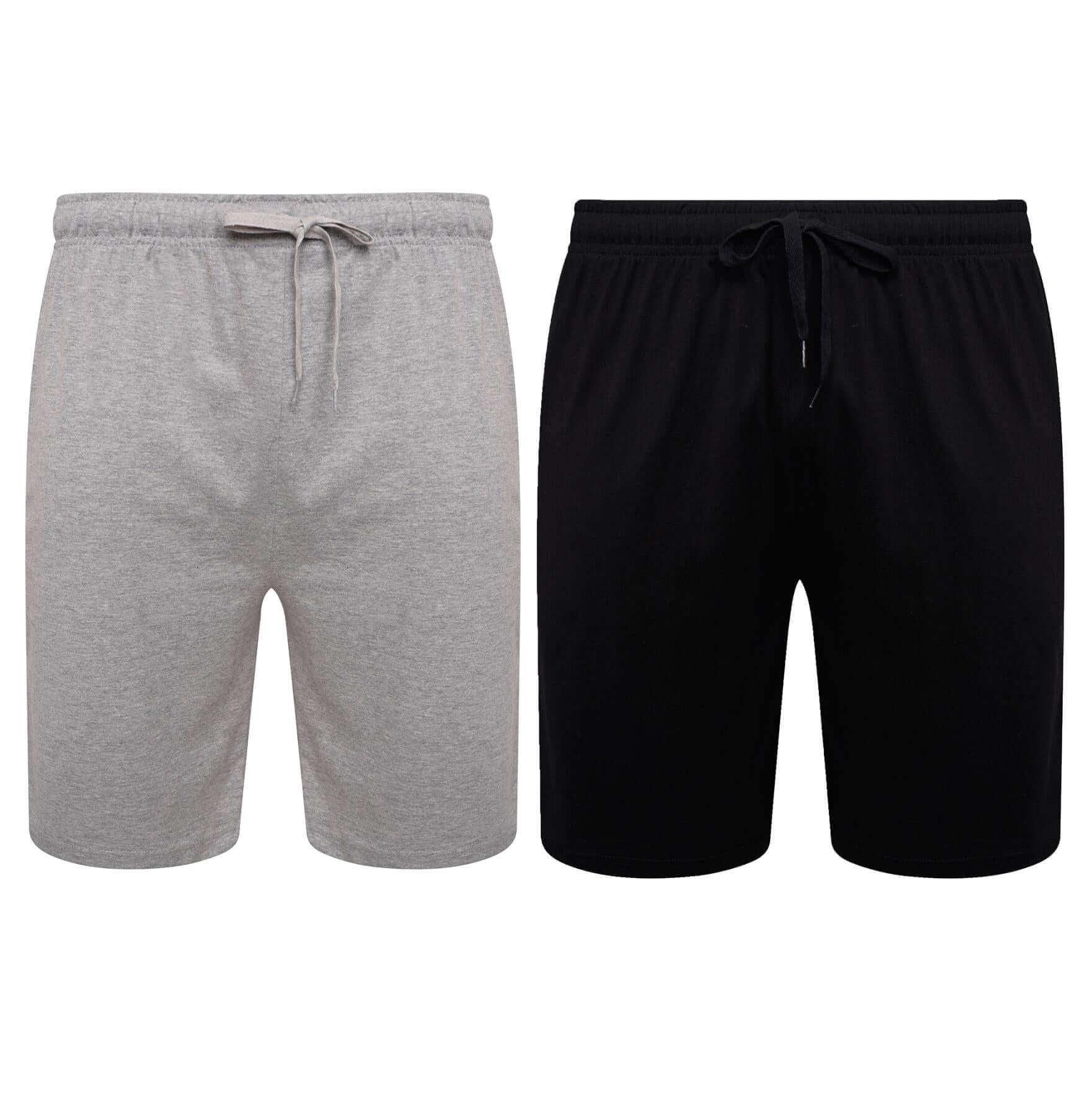 2-pack-men-s-cotton-lounge-shorts-stretchable-available-in-black-navy-grey-durable-and-cozy-loungewear-medium-to-5x-large-by-sock-stack-black-grey-m-lounge-short-1176513549 - Bobobiy