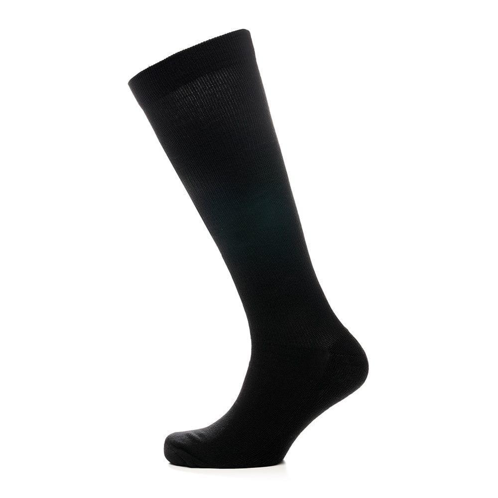 2-pairs-unisex-travel-socks-black-long-knee-high-breathable-flight-socks-by-sock-stack-socks-1176798630 - Bobobiy