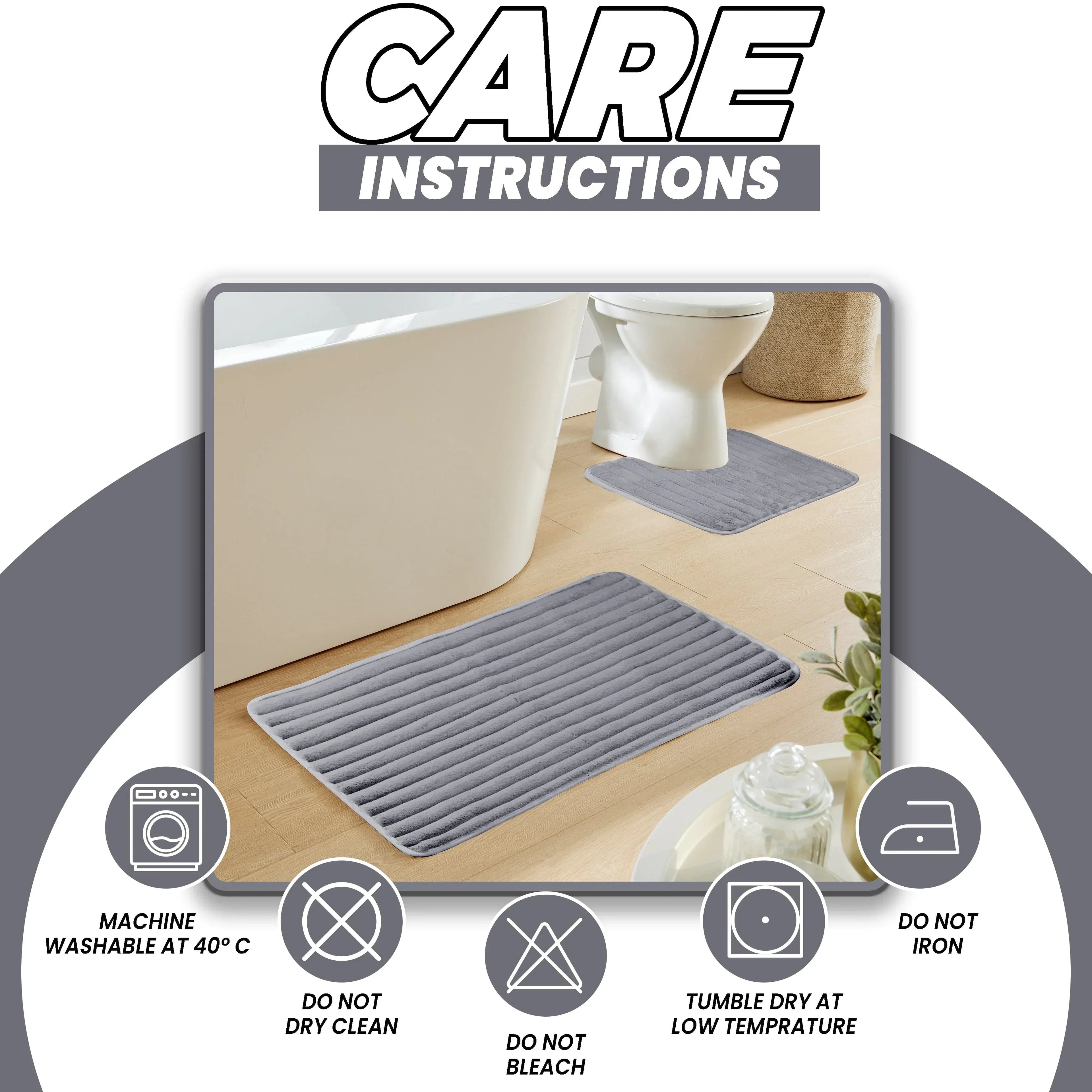 2-piece-ribbed-bath-mat-set-in-charcoal-extra-soft-non-slip-super-absorbent-bathroom-toilet-mats-easy-care-rug-by-olivia-rocco-charcoal-bath-mat-1174312900 - Bobobiy