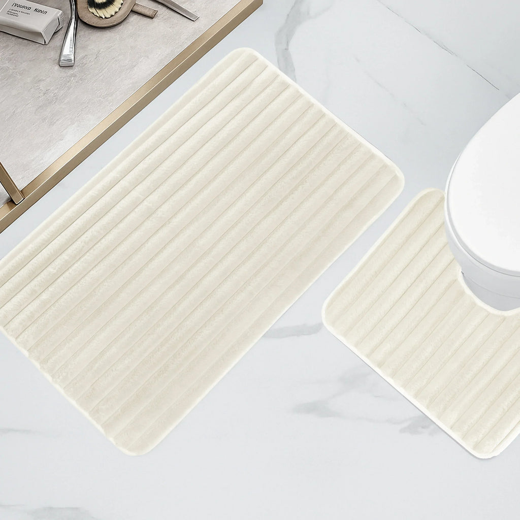 2-piece-ribbed-bath-mat-set-in-cream-extra-soft-non-slip-super-absorbent-bathroom-toilet-mats-easy-care-rug-by-olivia-rocco-cream-bath-mat-1174312887 - Bobobiy