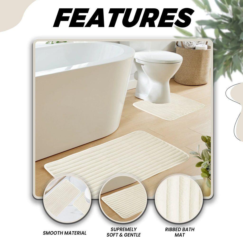 2-piece-ribbed-bath-mat-set-in-cream-extra-soft-non-slip-super-absorbent-bathroom-toilet-mats-easy-care-rug-by-olivia-rocco-cream-bath-mat-1174312888 - Bobobiy