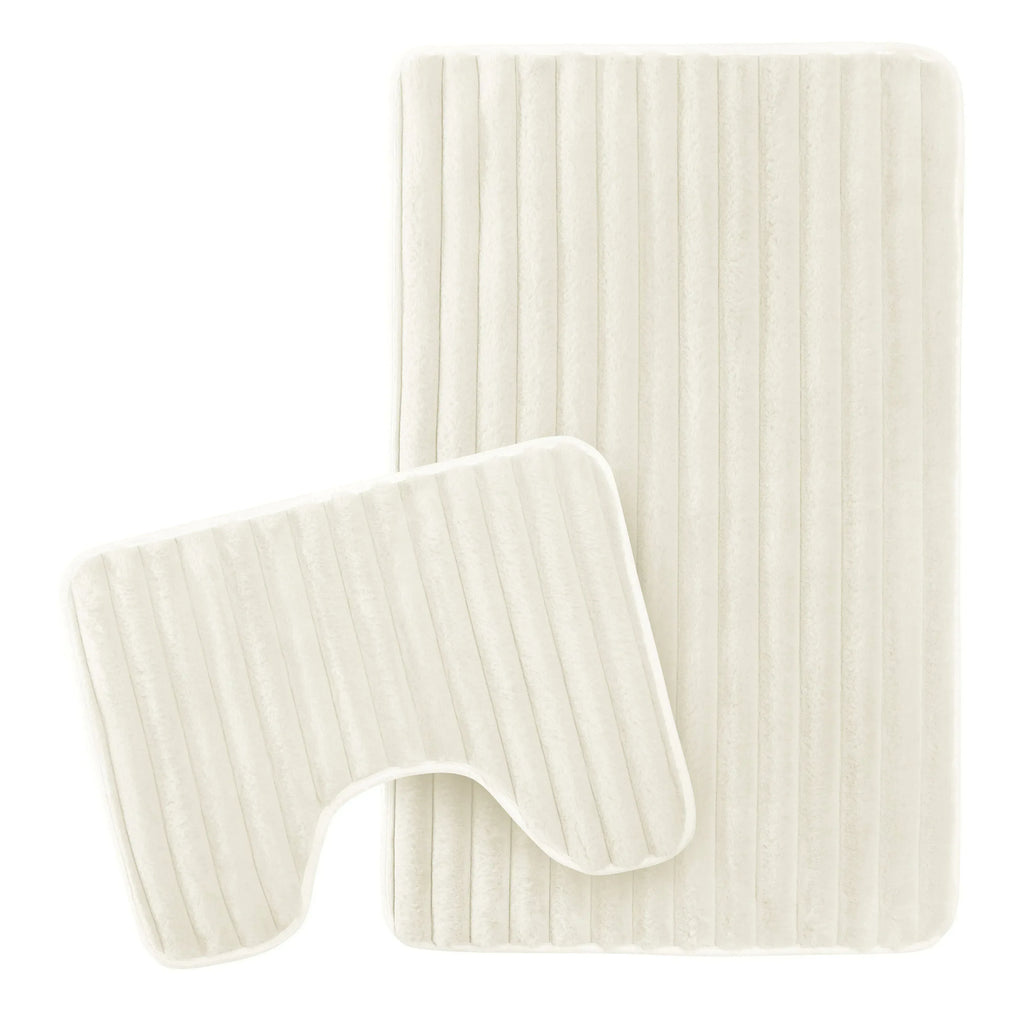 2-piece-ribbed-bath-mat-set-in-cream-extra-soft-non-slip-super-absorbent-bathroom-toilet-mats-easy-care-rug-by-olivia-rocco-cream-bath-mat-1174312891 - Bobobiy