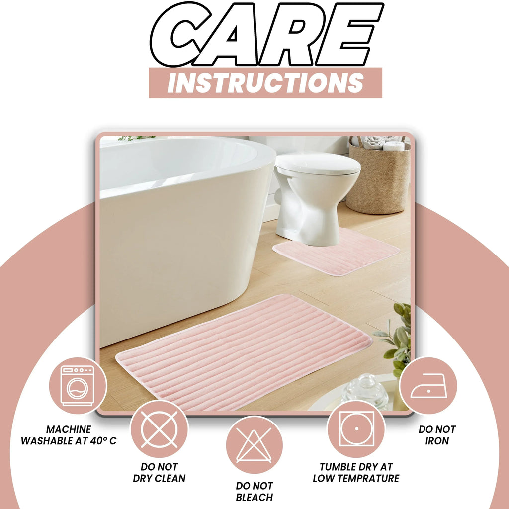 2-piece-ribbed-bath-mat-set-in-pink-extra-soft-non-slip-super-absorbent-bathroom-toilet-mats-easy-care-rug-by-olivia-rocco-pink-bath-mat-1174312894 - Bobobiy