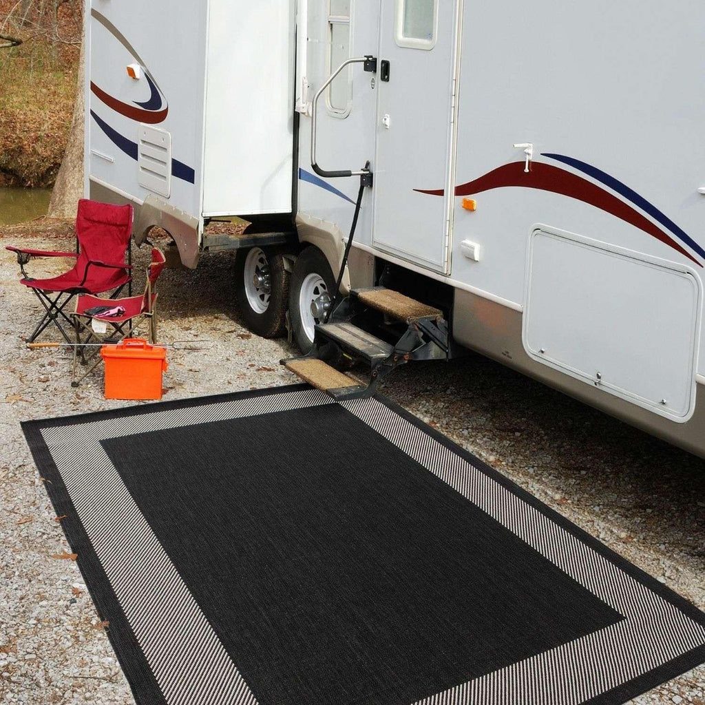 200EcologyOutdoorRugBlack-5 - Bobobiy