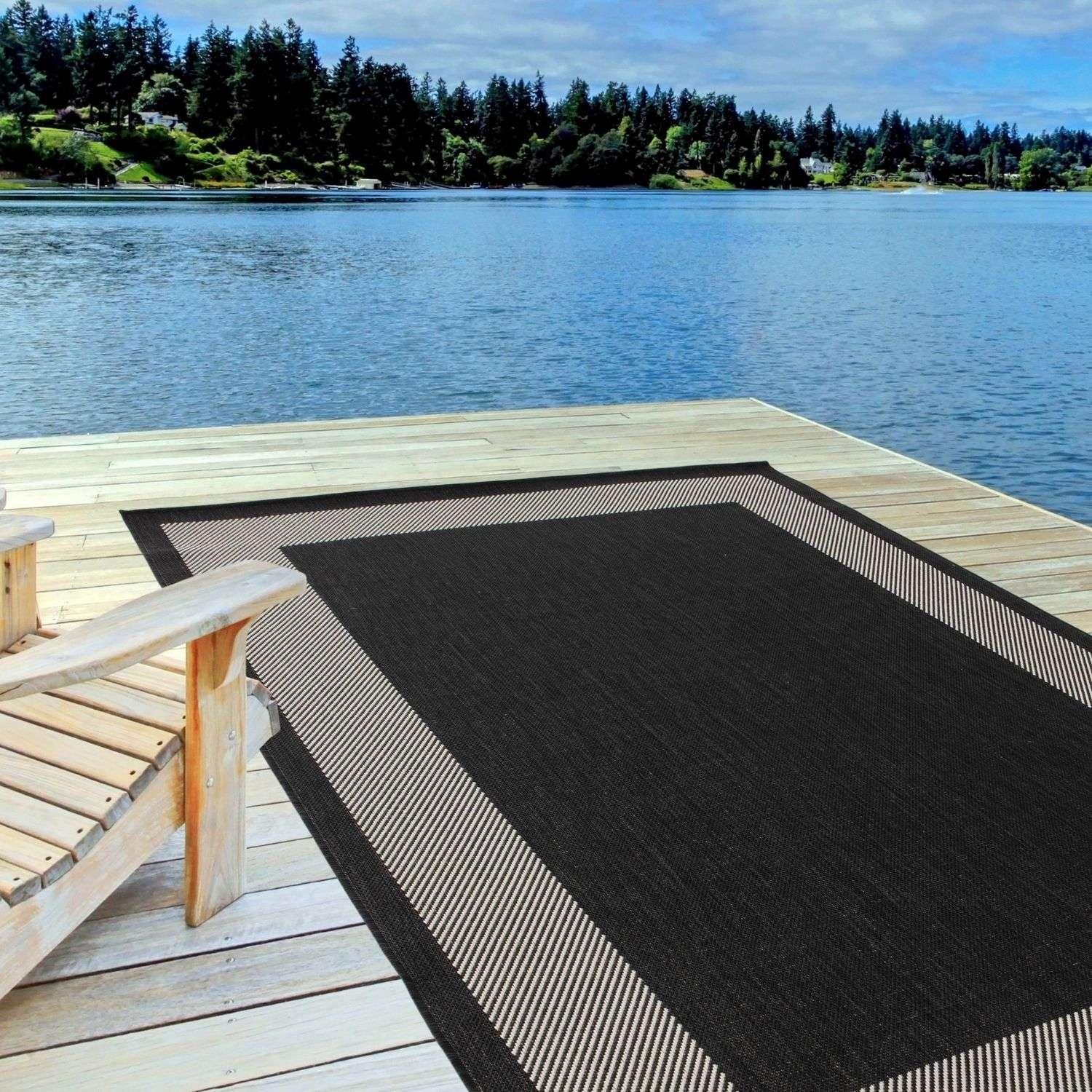 200EcologyOutdoorRugBlack-6 - Bobobiy