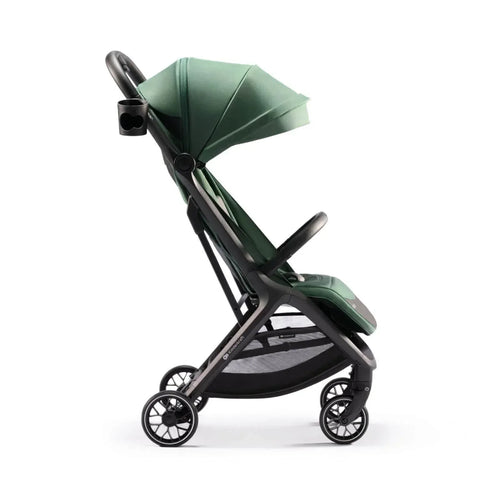 Kinderkraft Nubi 2 Auto-Folding Pushchair - Mystic Green - Bobobiy