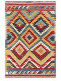 Maimana Afghanistan Kilim Rug - 154 x101 cm - Handmade
