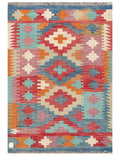 Maimana Afghanistan Kilim Rug - 153 x106 cm - Handmade
