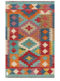 Maimana Afghanistan Kilim Rug - 155 x103 cm - Handmade