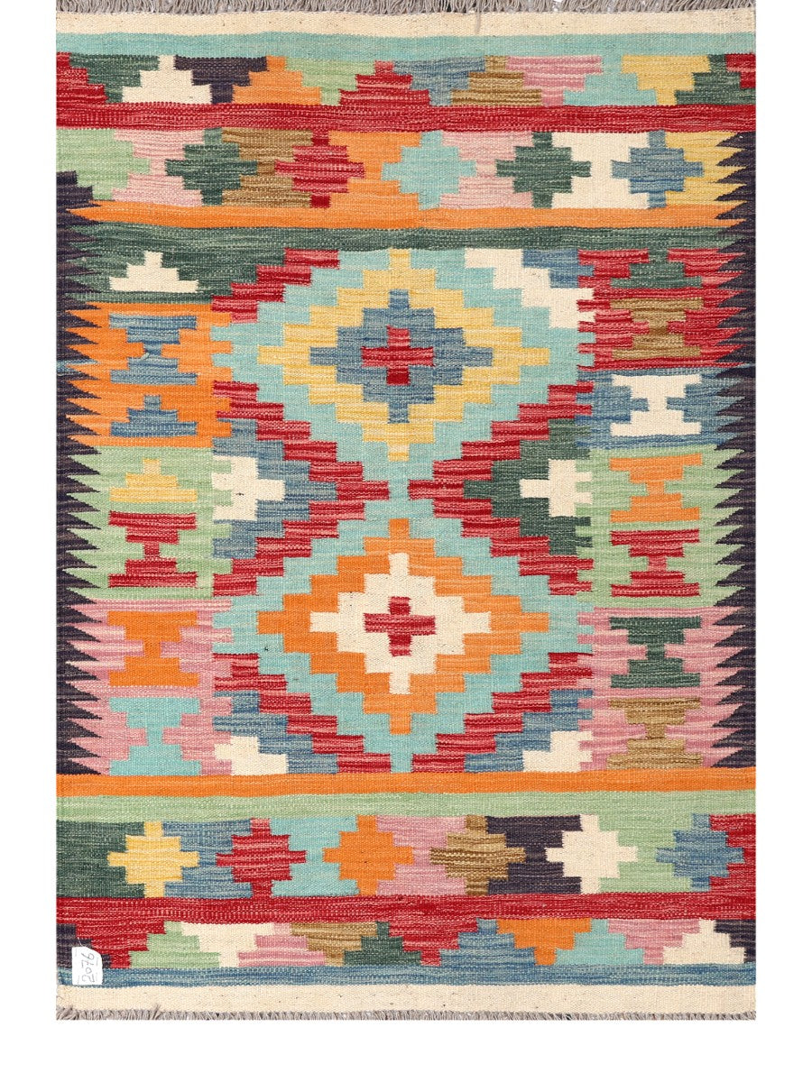 Maimana Afghanistan Kilim Rug - 154 x102 cm - Handmade