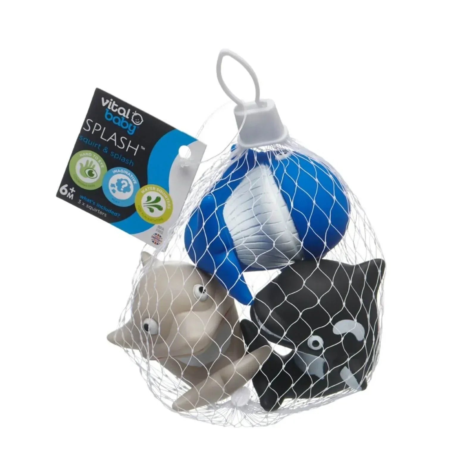 Vital Baby SPLASH Squirt & Splash Sharks and Whales - Bobobiy