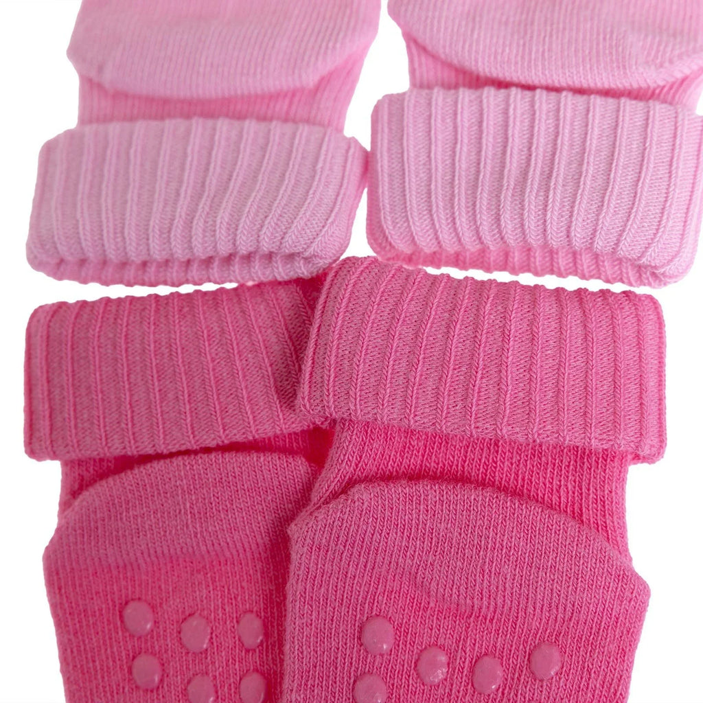 HelloBaby Girl Baby Socks 3 Pack - Pink