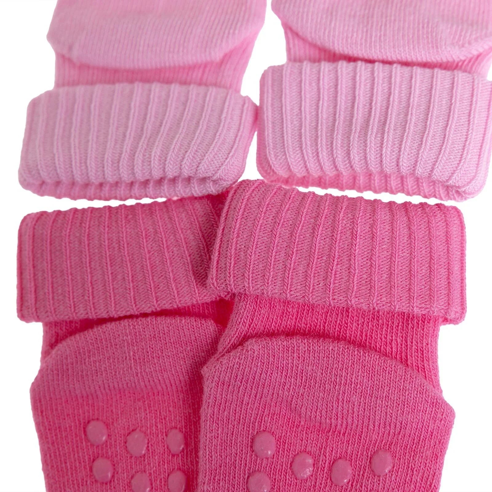 HelloBaby Girl Baby Socks 3 Pack - Pink