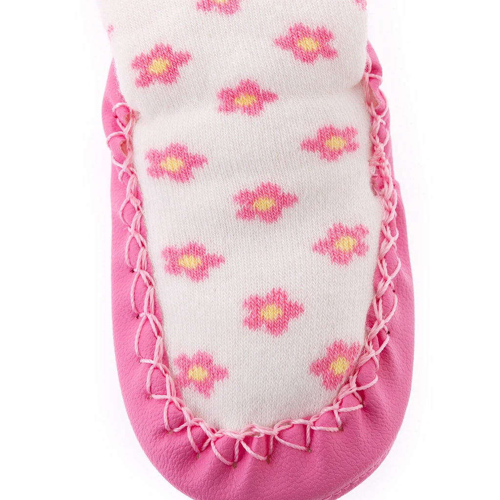 HelloBaby Rattle Socks - Ecru