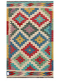 Maimana Afghanistan Kilim Rug - 159 x98 cm - Handmade