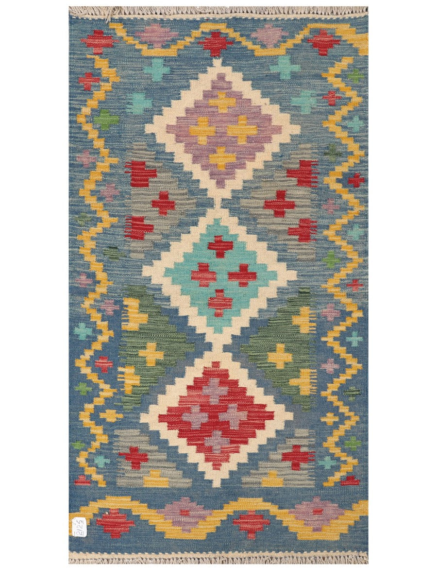 Maimana Afghanistan Kilim Rug - 158 x85 cm - Handmade