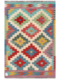 Maimana Afghanistan Kilim Rug - 149 x98 cm - Handmade