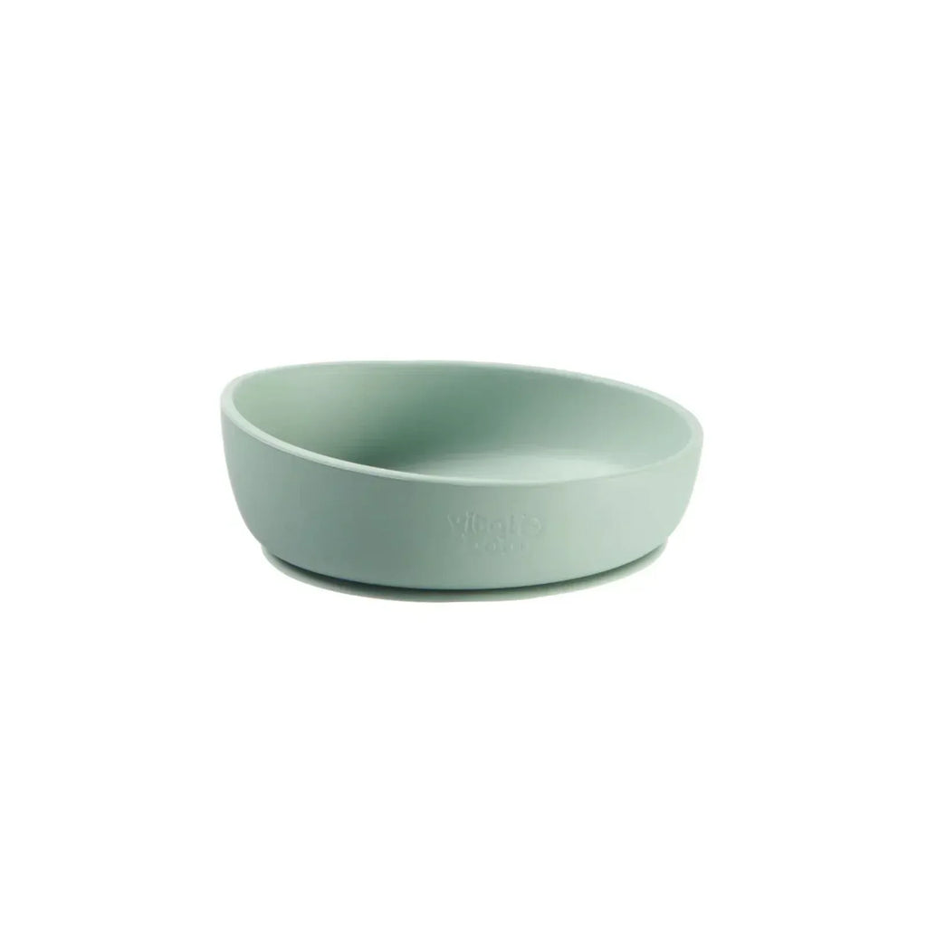Vital Baby Nourish Silicone Suction Bowl Set - Crushed Mint - Bobobiy