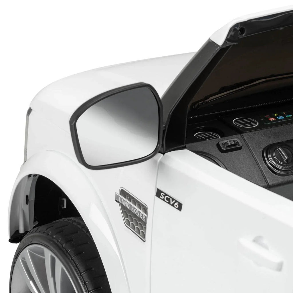 Xootz Landrover Discovery 12V Ride On Lithium - White