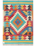 Maimana Afghanistan Kilim Rug - 144 x96 cm - Handmade